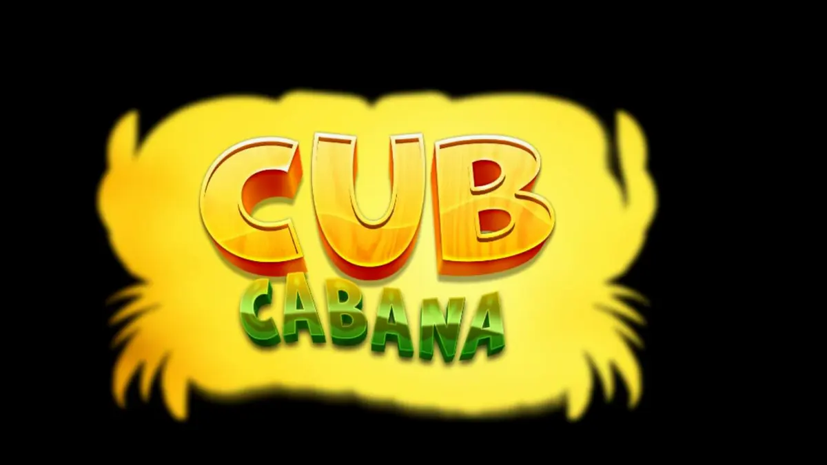 Giao diện trò chơi slot Cub Cabana với chủ đề tiệc tùng nhiệt đới